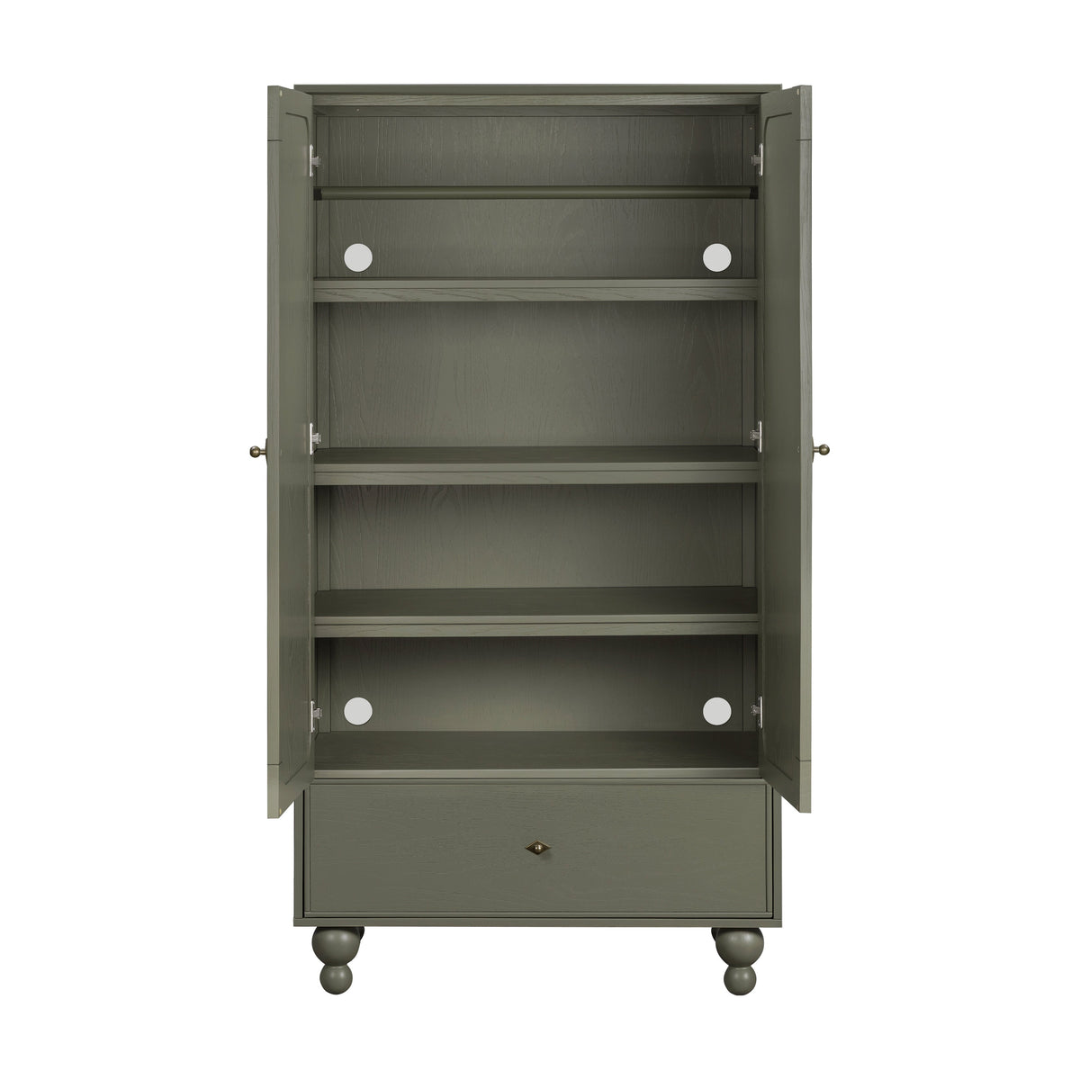 M33329AE,Nate Berkus x Babyletto Astre Assembled Armoire in Archival Elm