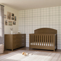 B26416LDF,Hemsted 6-Drawer Assembled Dresser in Walnut Driftwood