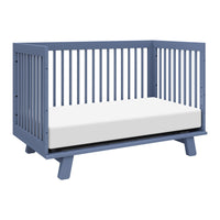 M4201CVB,Hudson 3-in-1 Convertible Crib w/Toddler Bed Conversion Kit in Cove Blue