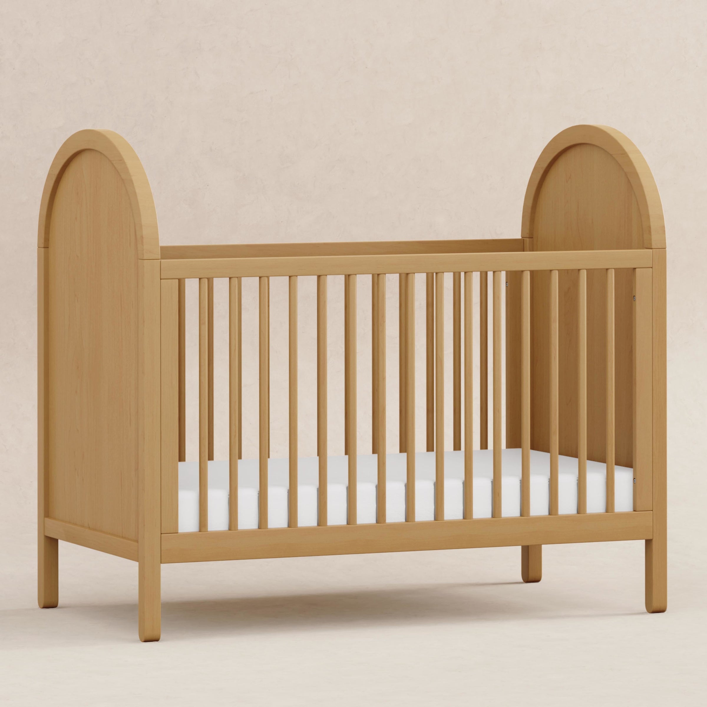 M25601HY,Bondi 3-in-1 Convertible Crib w/ Toddler Bed Kit in Honey
