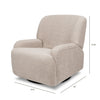M27687EGS,Winslow Extra Wide Recliner and Swivel Glider in Earl Grey Shearling