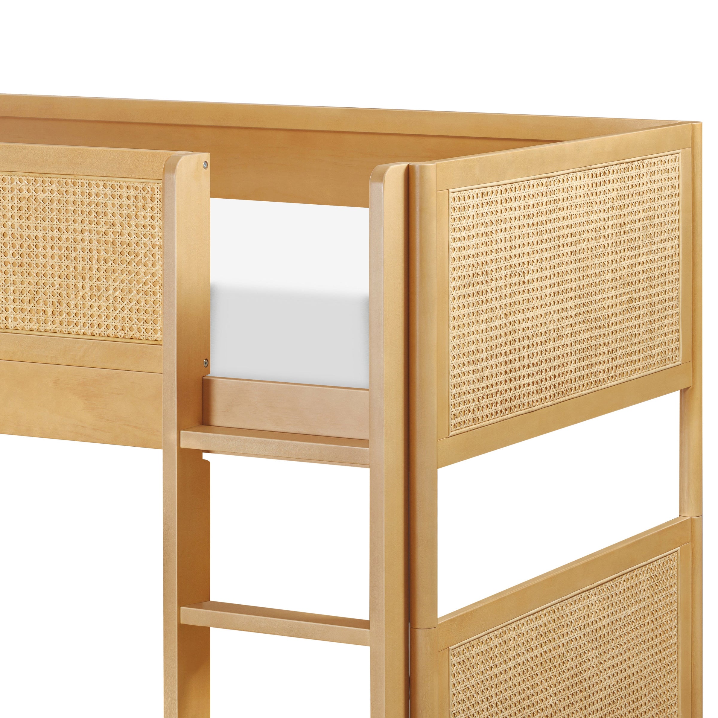 M25994HYNC,Bondi Cane Convertible Bunk Bed in Honey with Natural Cane