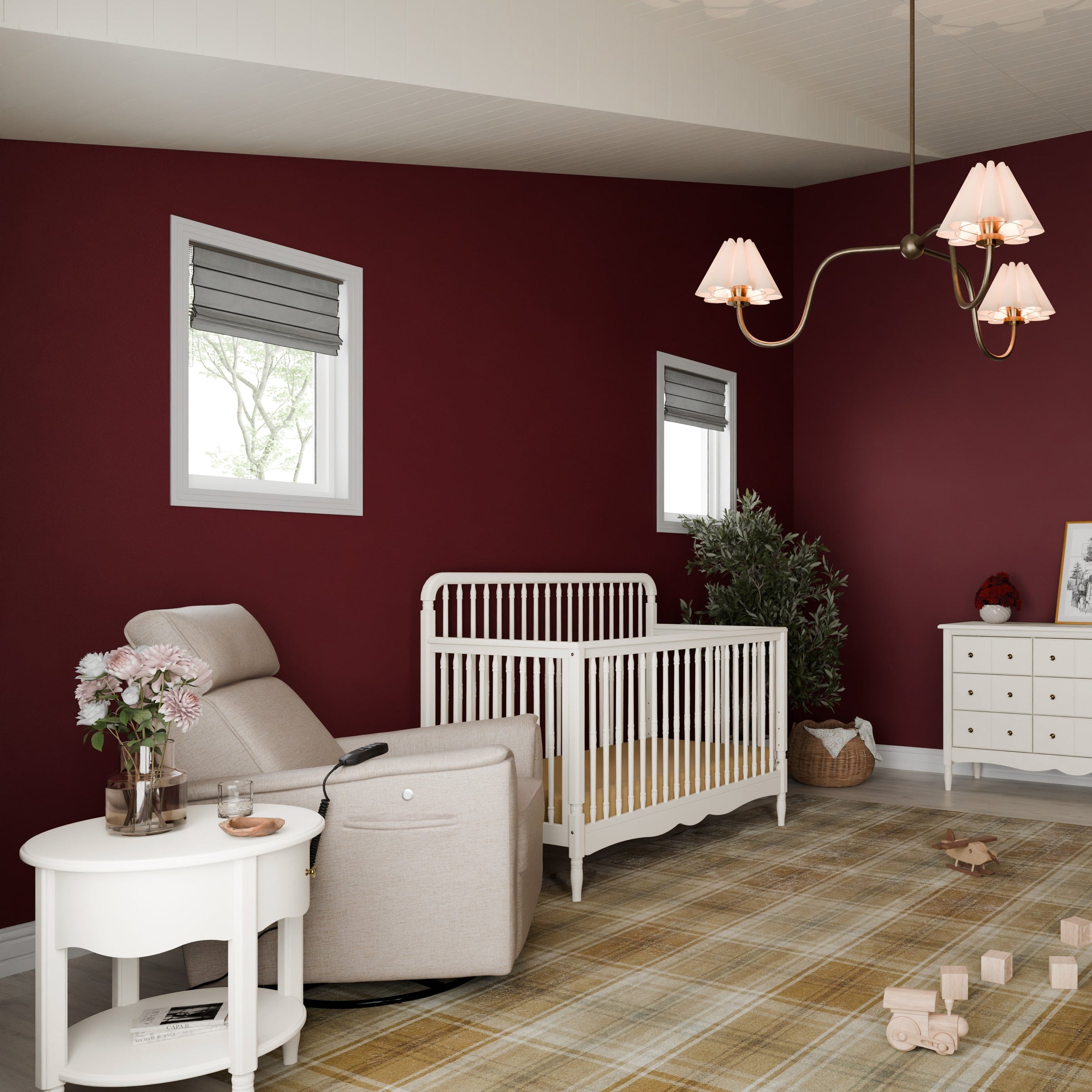 M7160RW,Liberty Assembled Nightstand in Warm White