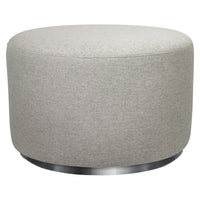 Tuba Gliding Ottoman in Eco-Performance Fabric | Water Repellent & Stain Resistant