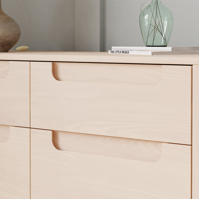 M23426NX,Yuzu 6-Drawer Dresser in Washed Natural