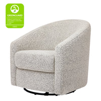 M5887BWB,Madison Swivel Glider in Black White Boucle