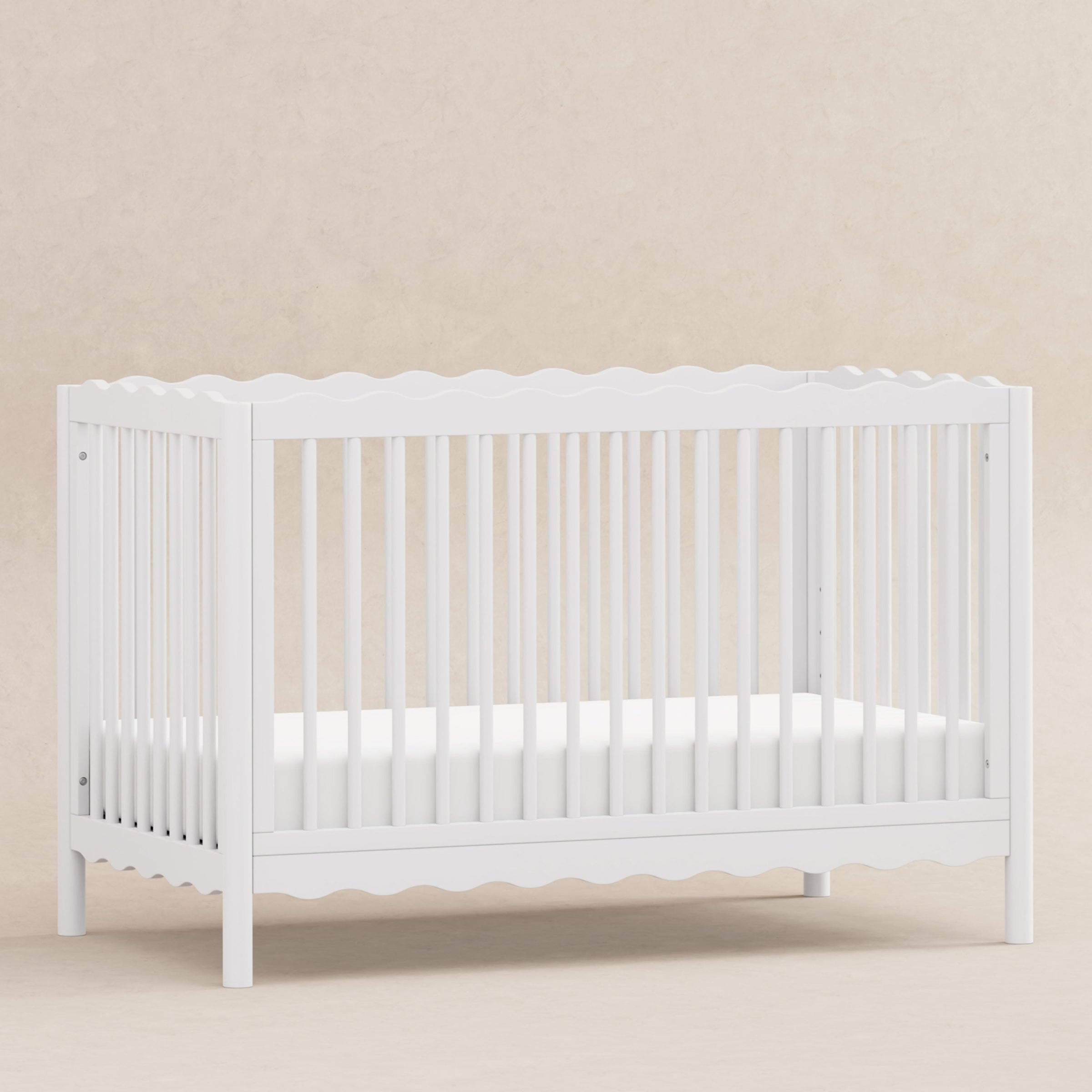 M27901W,Swell 4-in-1 Convertible Crib w/Toddler Conversion Kit in White
