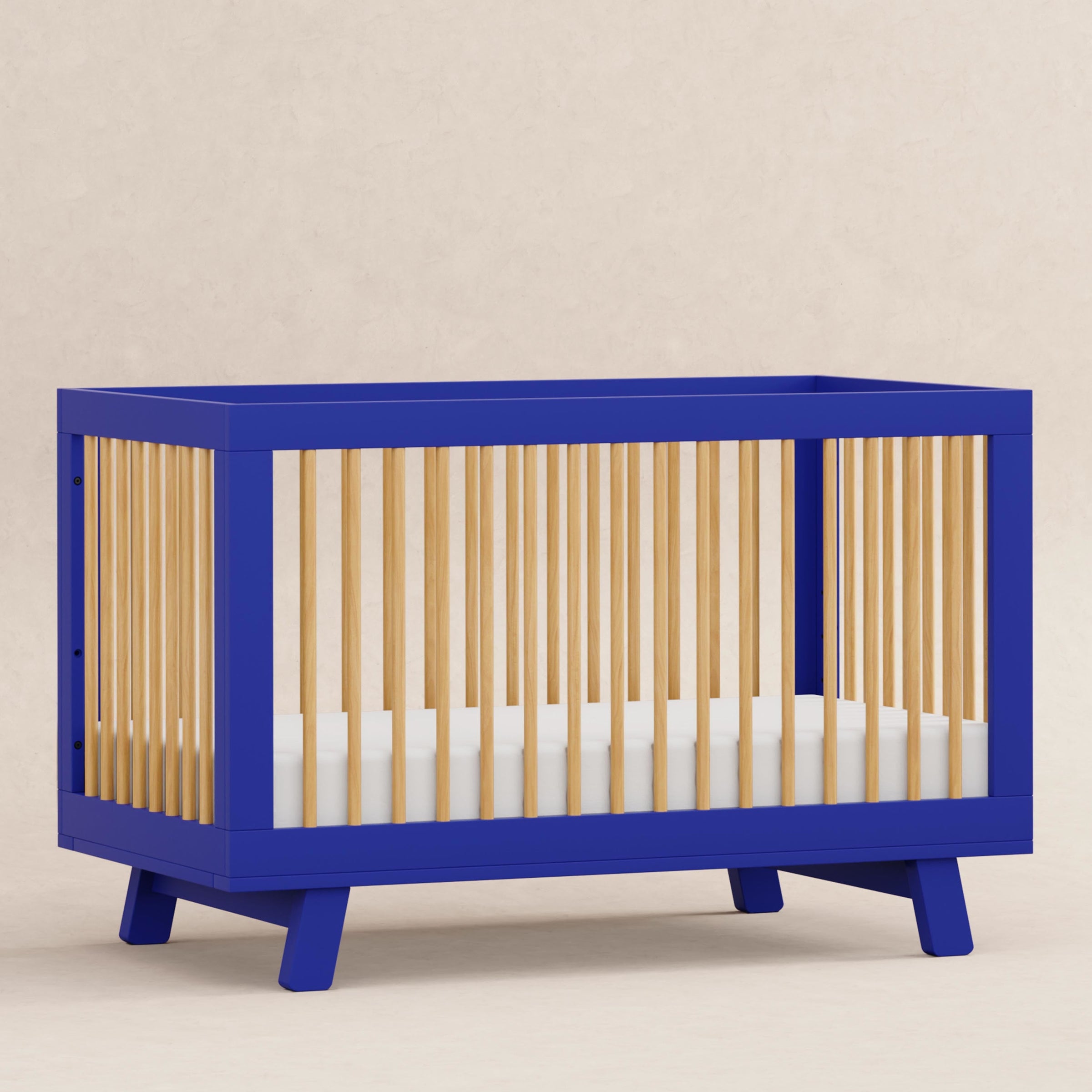 M4201CBTHY,Hudson 3-in-1 Convertible Crib w/Toddler Bed Conversion Kit in Cobalt/Honey