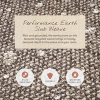 M34288ESWTB,Nate Berkus x Babyletto Westham Power Recliner in Performance Earth Slub Weave w/Toffee Base