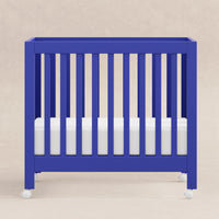M6698CBT,Origami Mini Crib in Cobalt