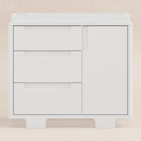 M23423W,Yuzu 3-Drawer Changer Dresser in White