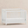 M10301W,Sprout 4-in-1 Convertible Crib w/Toddler Bed Conversion Kit in White Finish
