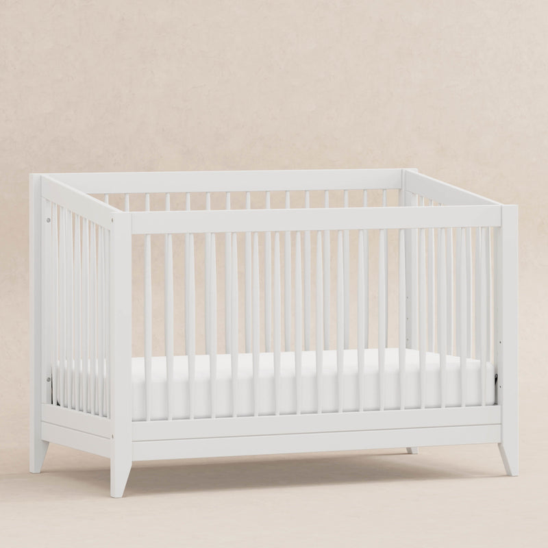 M10301W,Sprout 4-in-1 Convertible Crib w/Toddler Bed Conversion Kit in White Finish