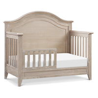 M34401SDB,Beckett Rustic 4-in-1 Convertible Curve Top Crib in Sandbar