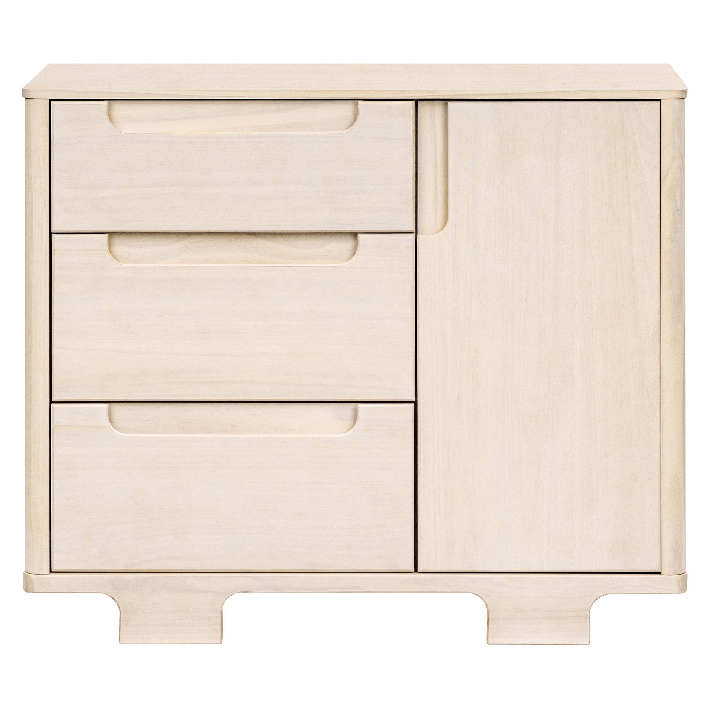 M23423NX,Yuzu 3-Drawer Changer Dresser in Washed Natural