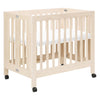 M6698NX,Origami Mini Crib in Washed Natural