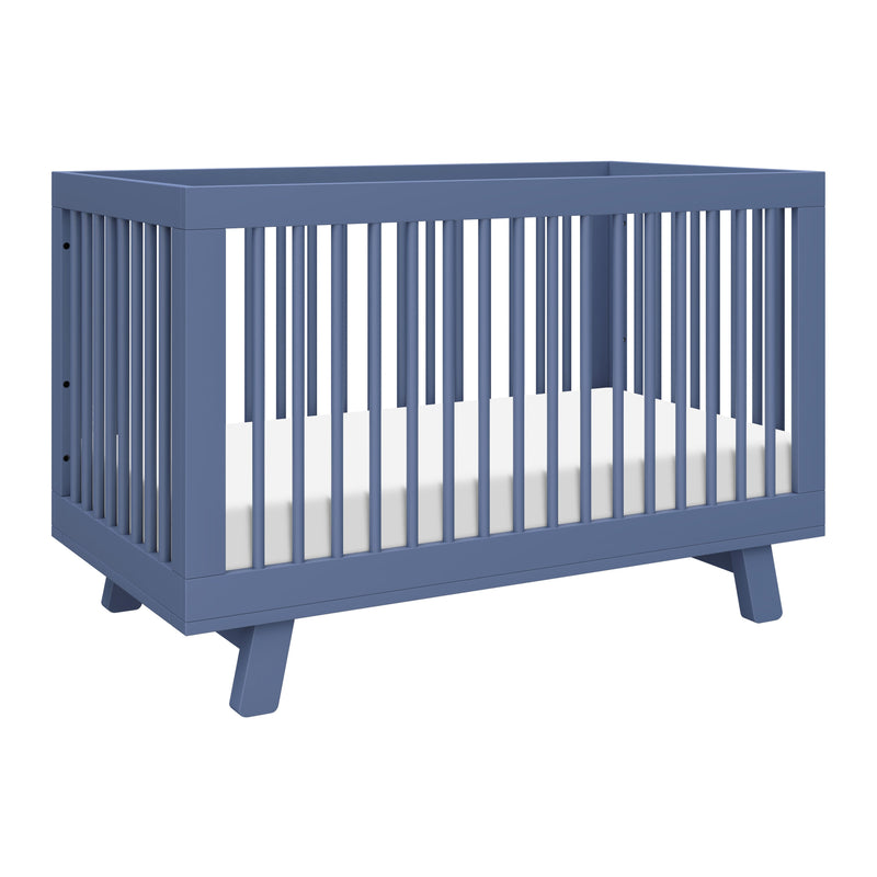 M4201CVB,Hudson 3-in-1 Convertible Crib w/Toddler Bed Conversion Kit in Cove Blue