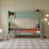 M18494LS,TipToe Bunk Bed in Light Sage
