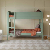 M18494LS,TipToe Bunk Bed in Light Sage
