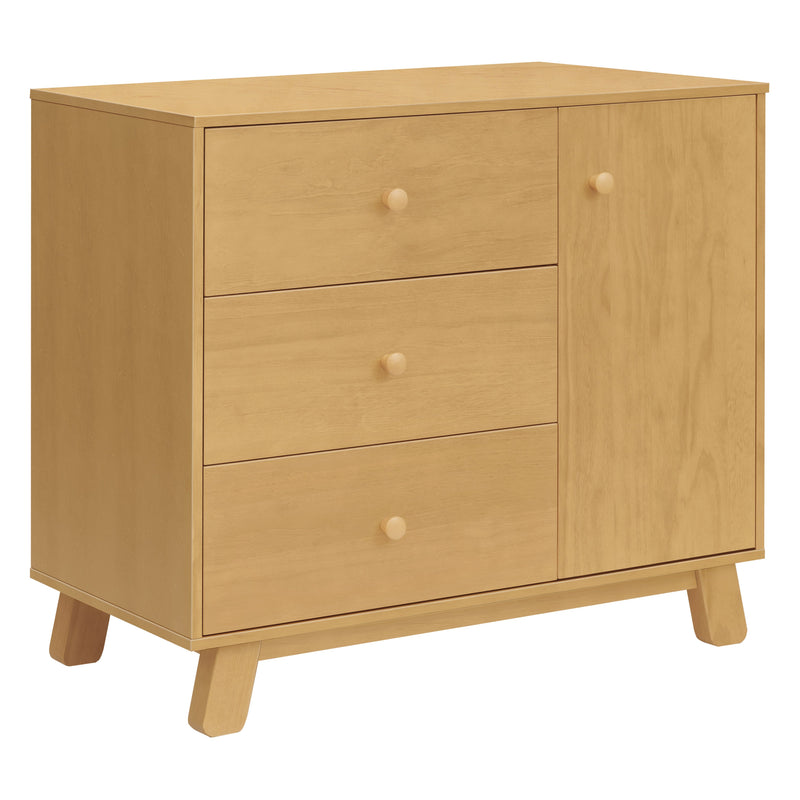 M32523HY,Hudson Modern 3-Drawer Dresser in Honey