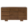 M23428NL,Yuzu 9-Drawer Dresser  Assembled in Natural Walnut