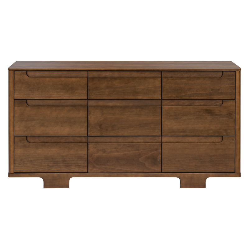 M23428NL,Yuzu 9-Drawer Dresser  Assembled in Natural Walnut