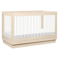 M8601KNX,Harlow 3-in-1 Convertible Crib w/Toddler Bed Conversion Kit in Washed Natural/