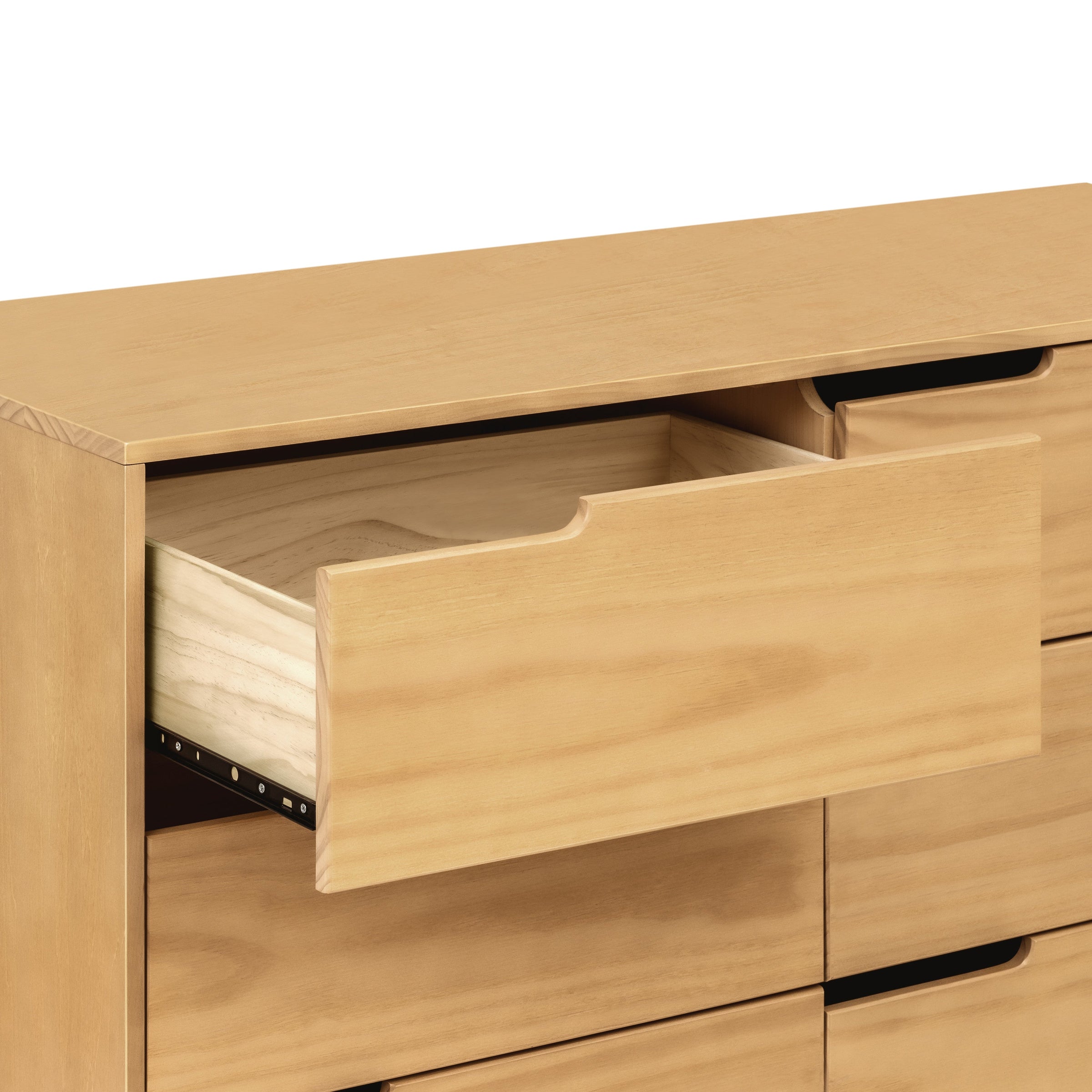 M4216HY,Hudson 6-Drawer Double Dresser  Assembled in Honey