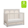 M24801WDFPEW,Eloise 4-in-1 Convertible Crib in White Driftwood and Performance Pearl Eco-Weave