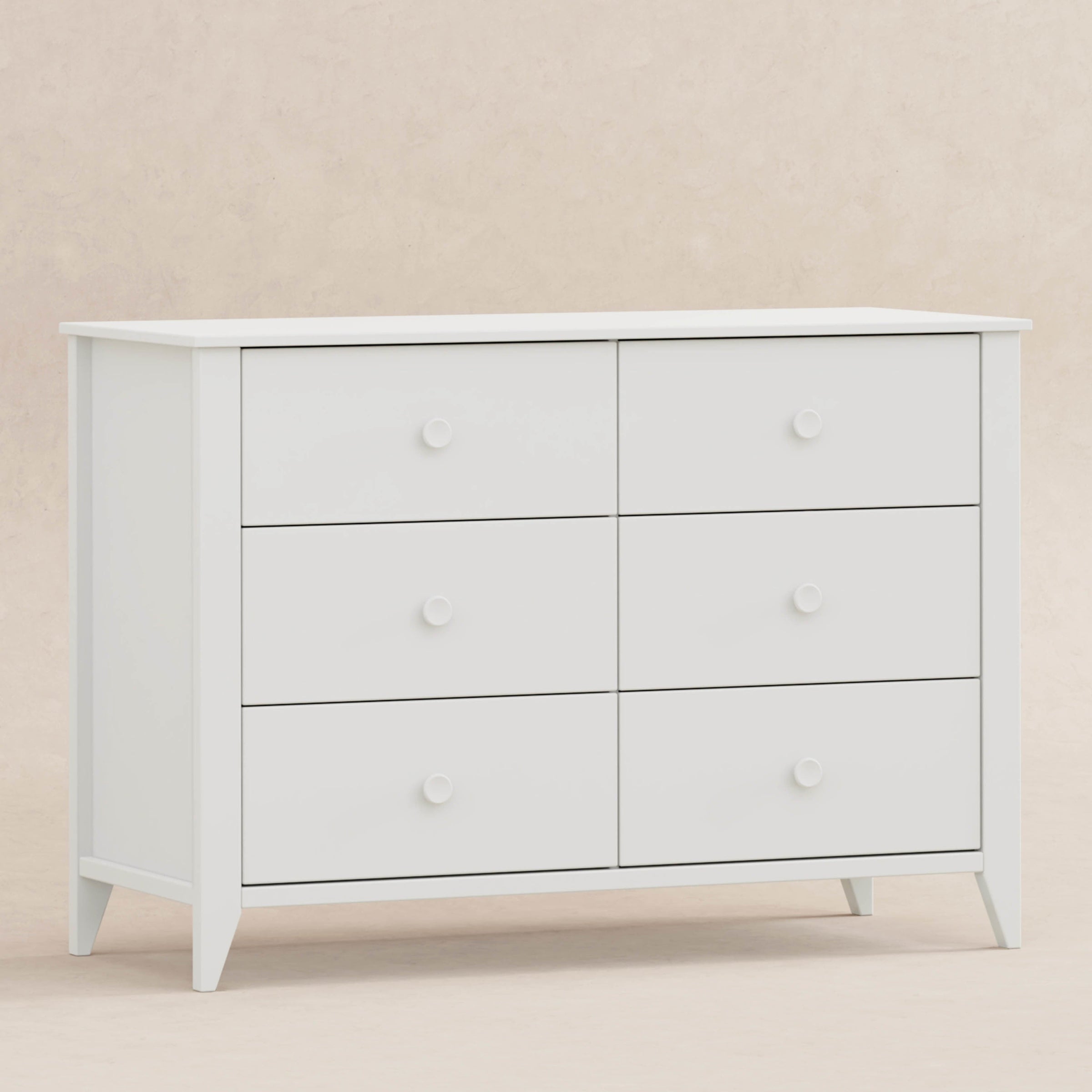 M10326W,Sprout 6-Drawer Double Dresser in White
