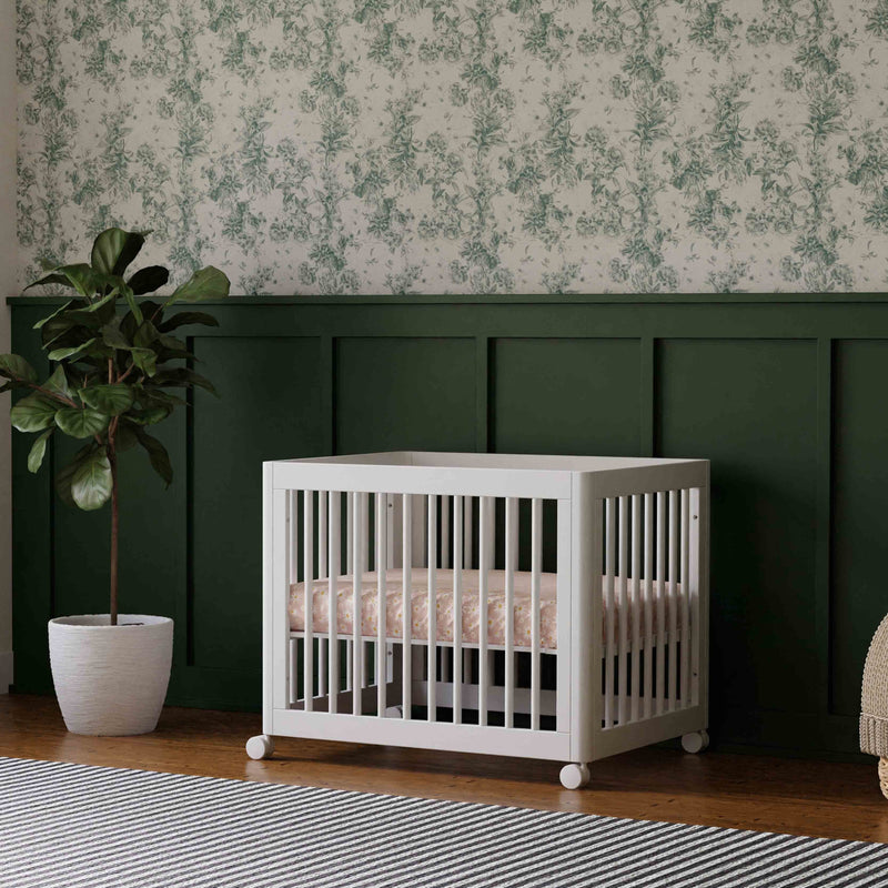 M23401W,Yuzu 8-in-1 Convertible Crib w/All-Stages Conversion Kits in White