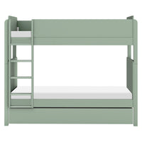 M18494LS,TipToe Bunk Bed in Light Sage