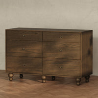 M33316TE,Nate Berkus x Babyletto Astre 6-Drawer Dresser in Toffee