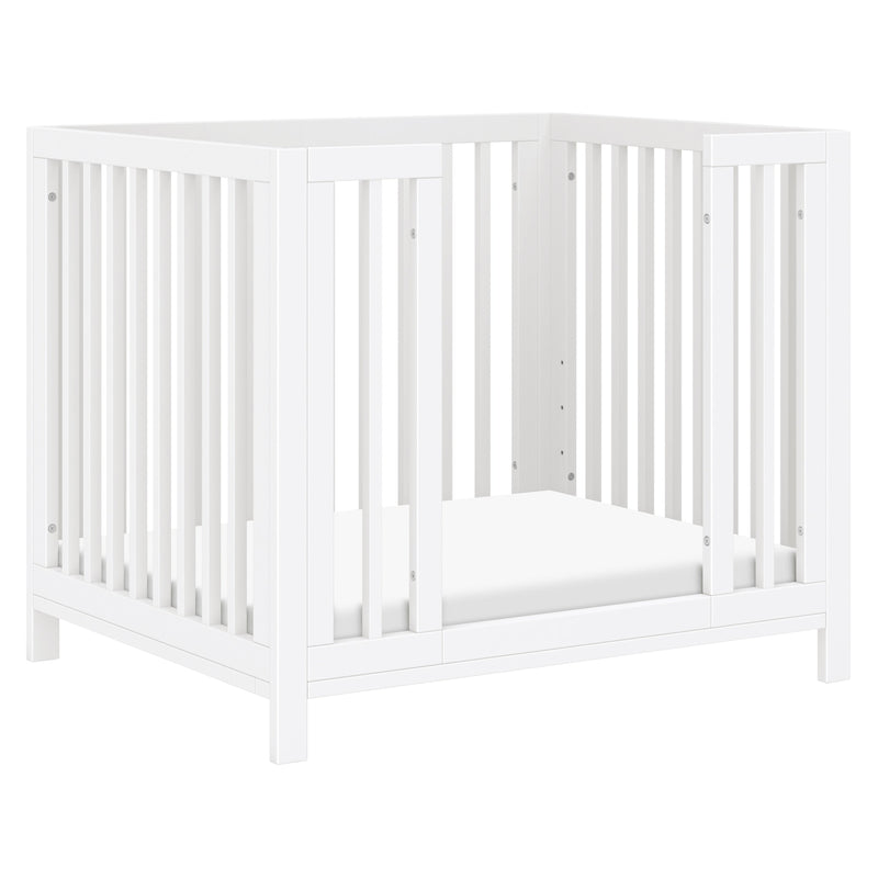 M30880W,Rolli 9-in-1 Convertible All-Stages?? Crib w/ Bassinet & Toddler Bed Kits in White