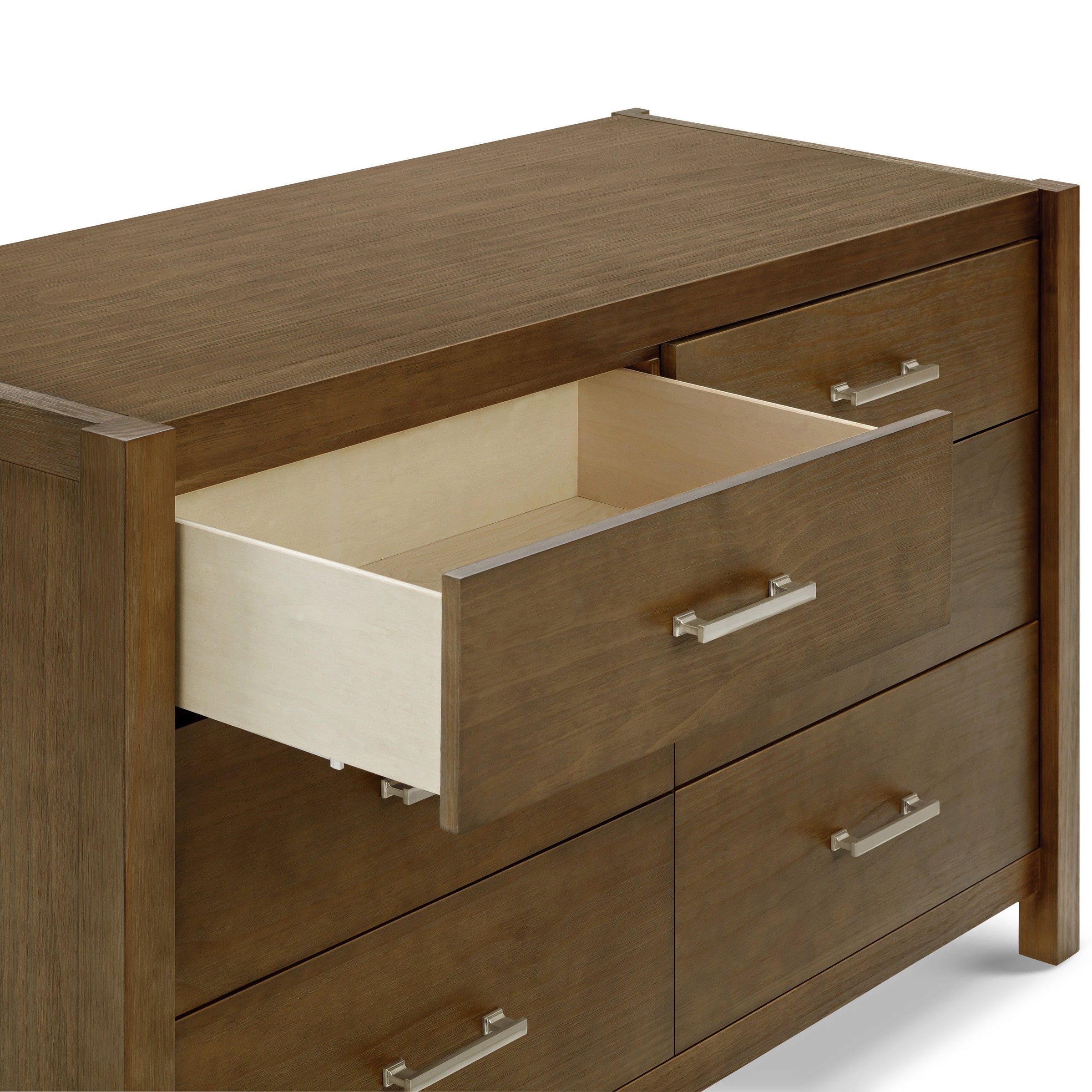 B26416LDF,Hemsted 6-Drawer Assembled Dresser in Walnut Driftwood