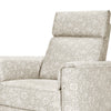 M17186MADB,Willa Plus Power Glider Recliner w/ Power Headrest in Mallow in Ash w/ Dark Wood Base