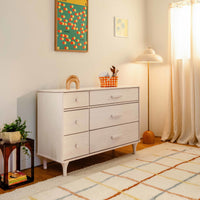 M9016NX,Lolly 6-Drawer Double Dresser  Assembled in Washed Natural