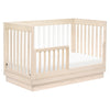 M8601KNX,Harlow 3-in-1 Convertible Crib w/Toddler Bed Conversion Kit in Washed Natural/