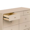 M15916TPE,Palma 7-Drawer Double Dresser  Assembled in Taupe