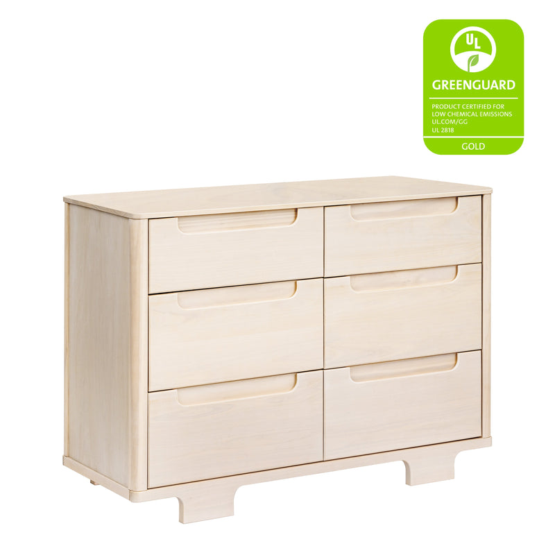 M23426NX,Yuzu 6-Drawer Dresser in Washed Natural