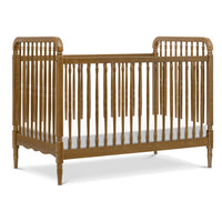M7101NL,Liberty 3-in-1 Convertible Spindle Crib w/Toddler Bed Conversion Kit in Natural Walnut