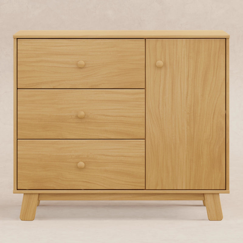 M32523HY,Hudson Modern 3-Drawer Dresser in Honey