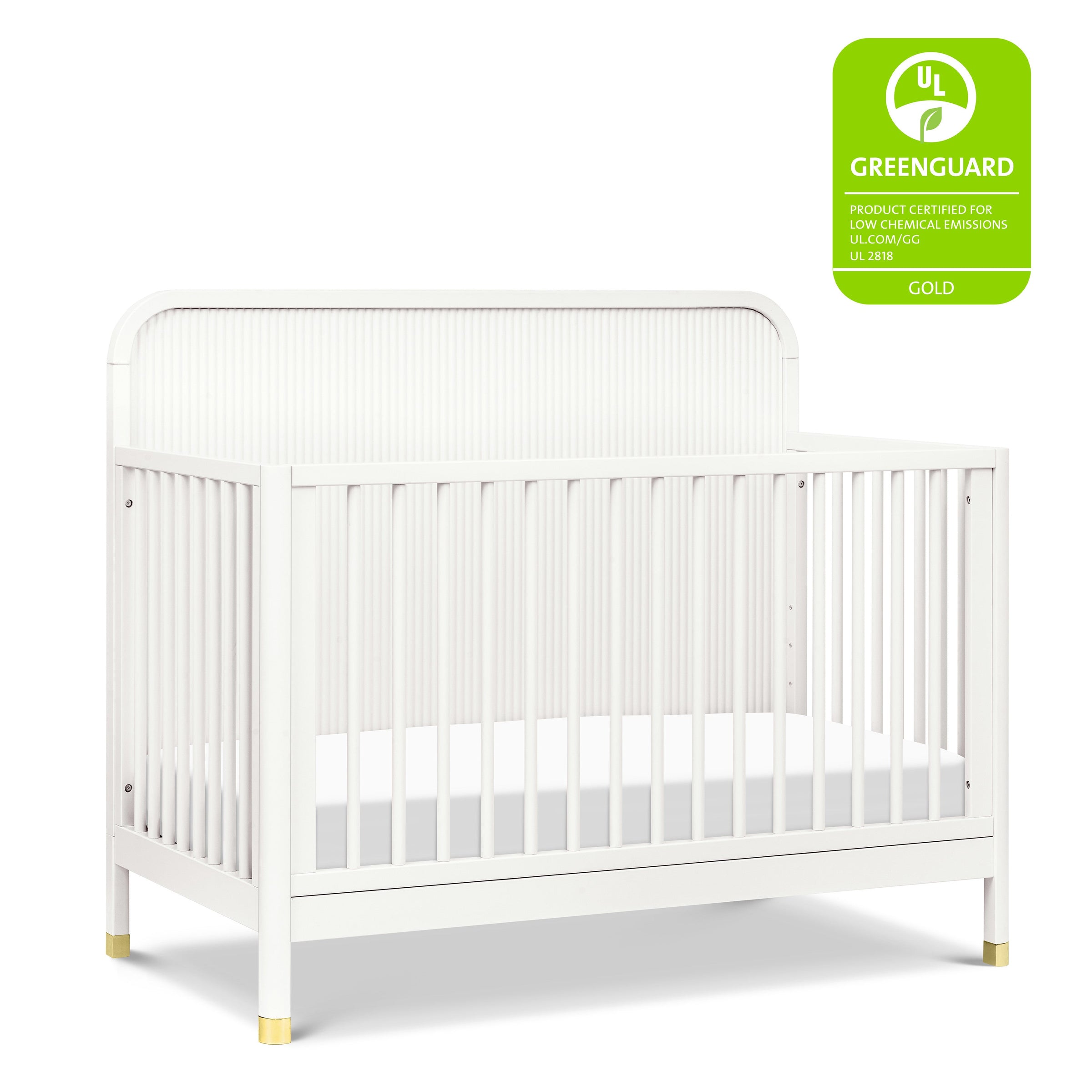 M26701RW,Brimsley Tambour 4-in-1 Convertible Crib in Warm White