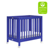M6698CBT,Origami Mini Crib in Cobalt