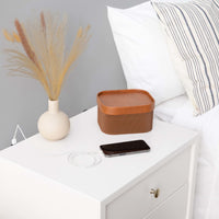 M15960RW,Palma Nightstand  Assembled in Warm White
