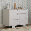 M23426W,Yuzu 6-Drawer Dresser in White