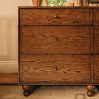 M33316TE,Nate Berkus x Babyletto Astre 6-Drawer Dresser in Toffee