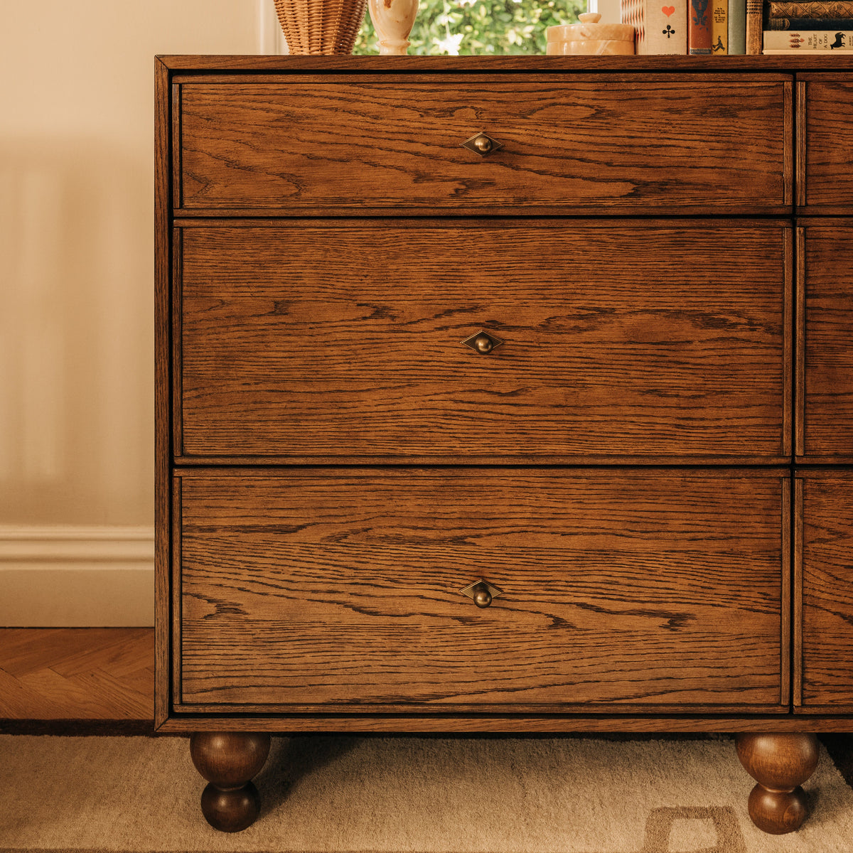 M33316TE,Nate Berkus x Babyletto Astre 6-Drawer Dresser in Toffee