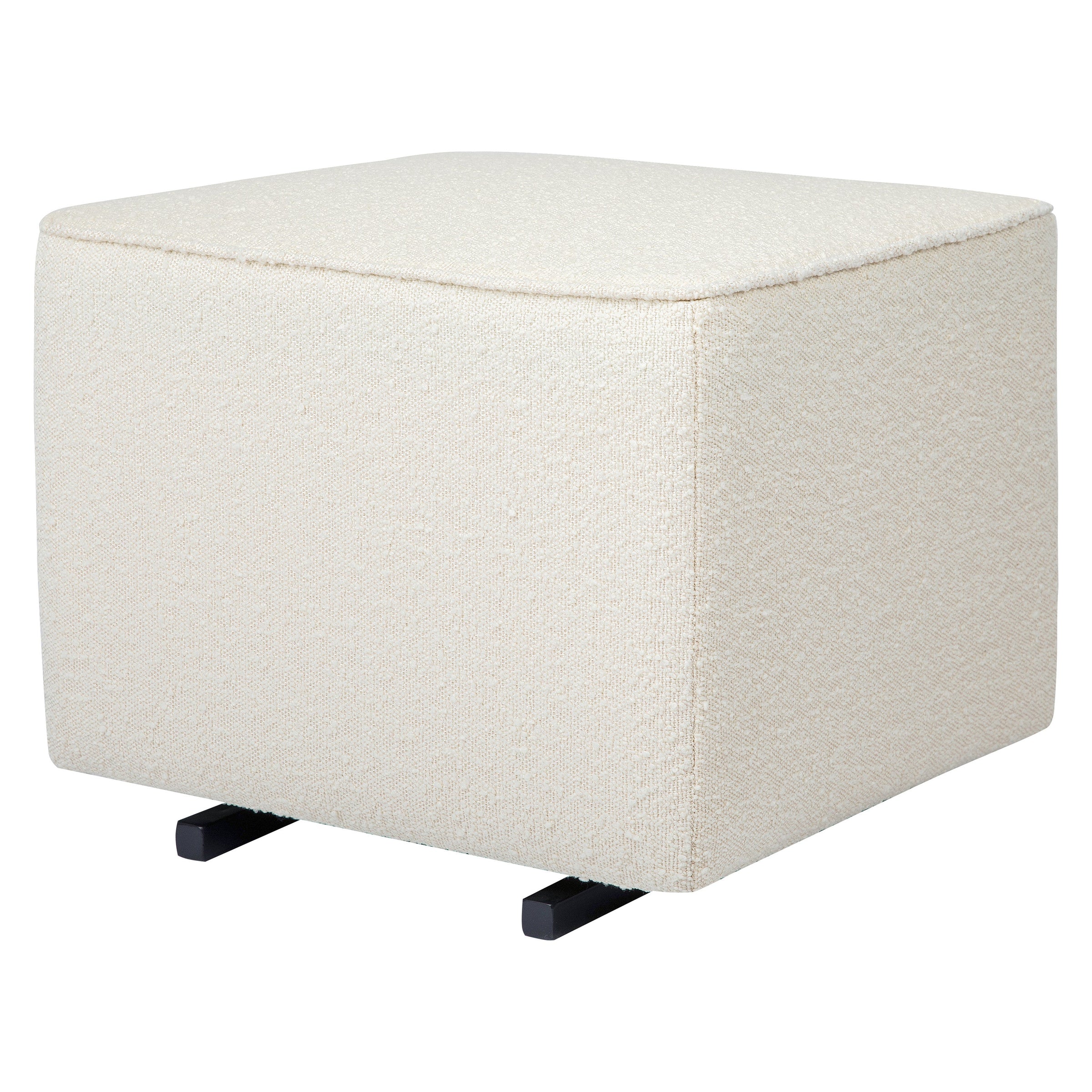 Babyletto Kiwi Gliding Ottoman in Ivory Boucle