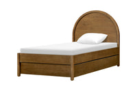 M25969NL,Bondi Twin Bed in Natural Walnut
